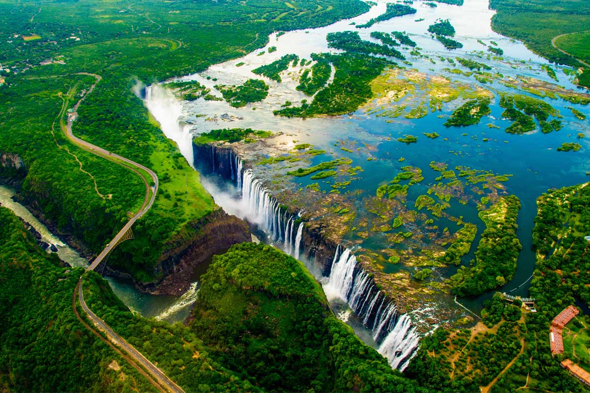 cascate vittoria in Africa