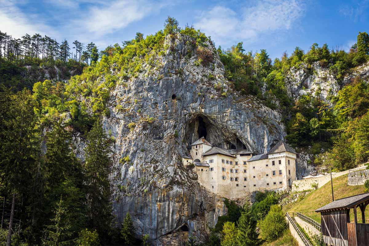 castello di Predjama in Slovenia
