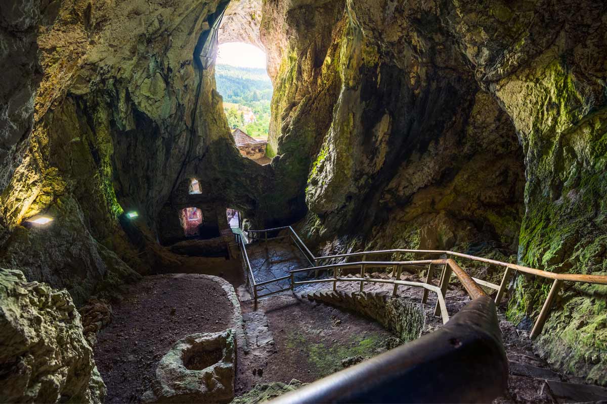 castello di Predjama in Slovenia