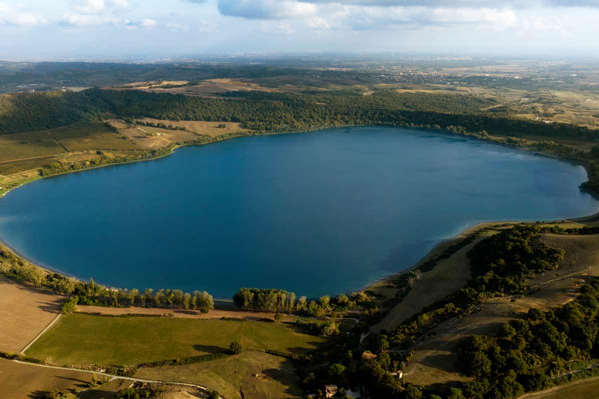 lago di Martignano nel Lazio