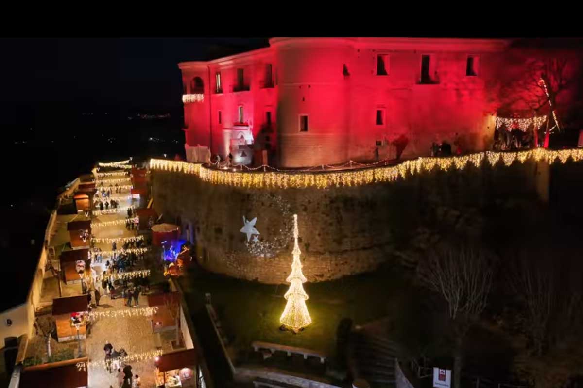 mercatini di Natale al castello di Gesualdo