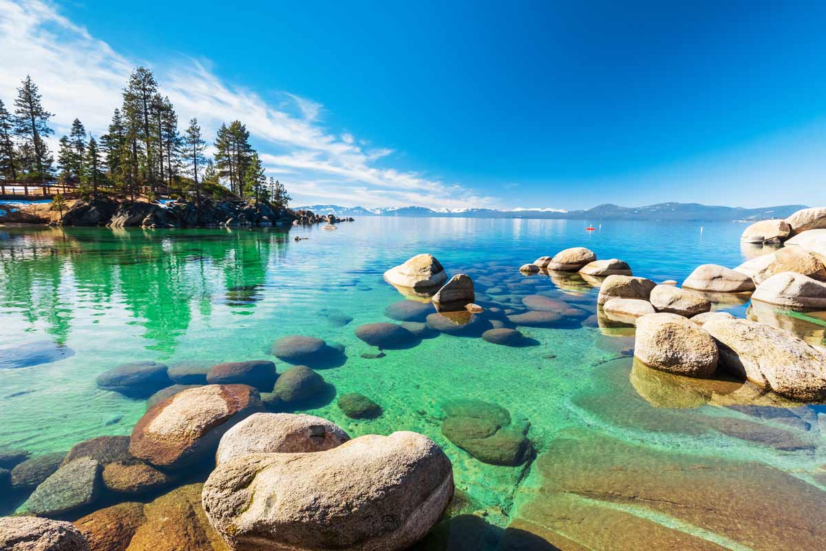 lago Tahoe in California