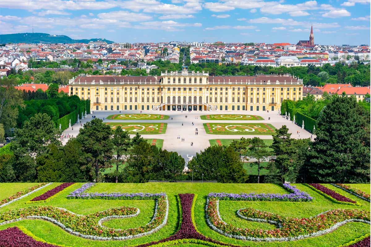 palazzo di Schonbrunn a Vienna
