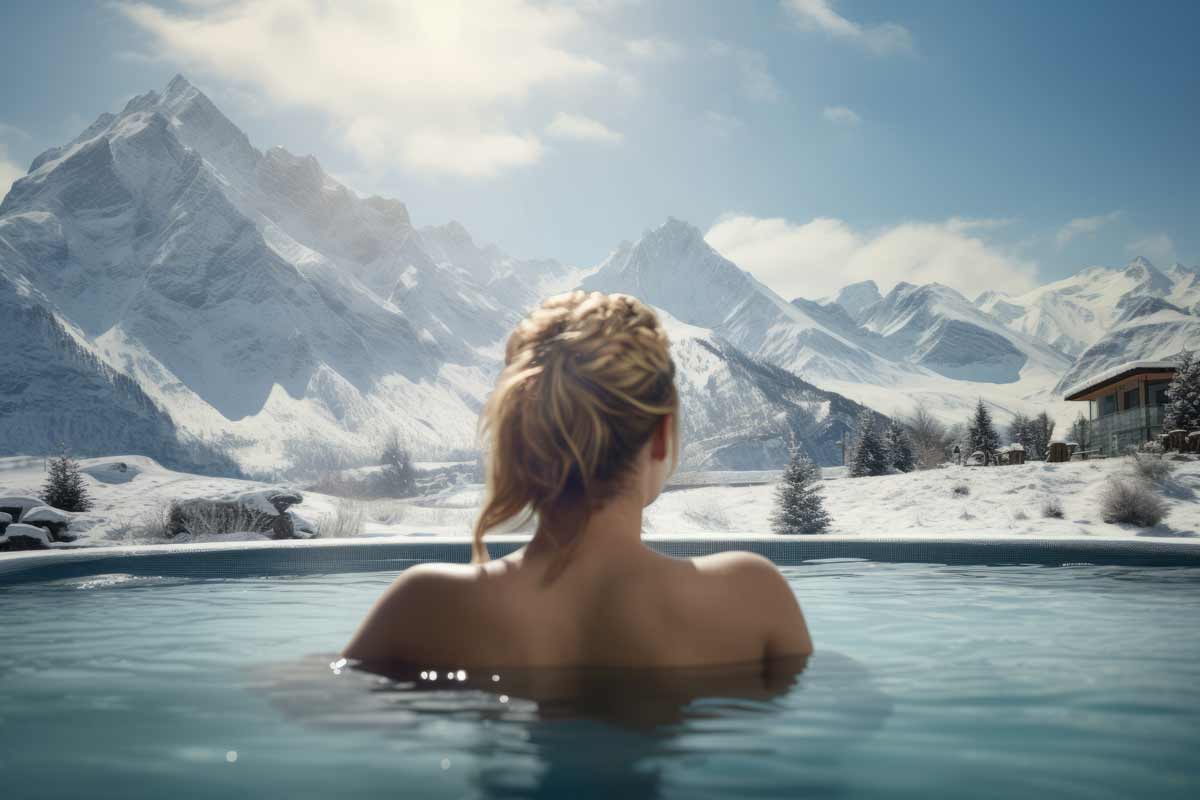 jacuzzi in montagna