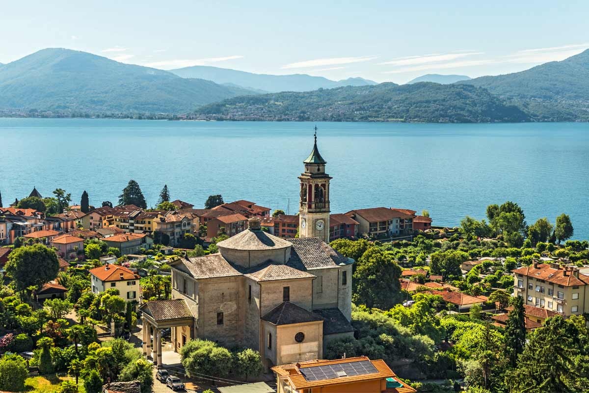 Cannero Riviera sul lago Maggiore