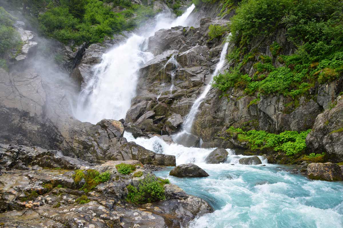 cascate del Rutor, Valle d'Aosta
