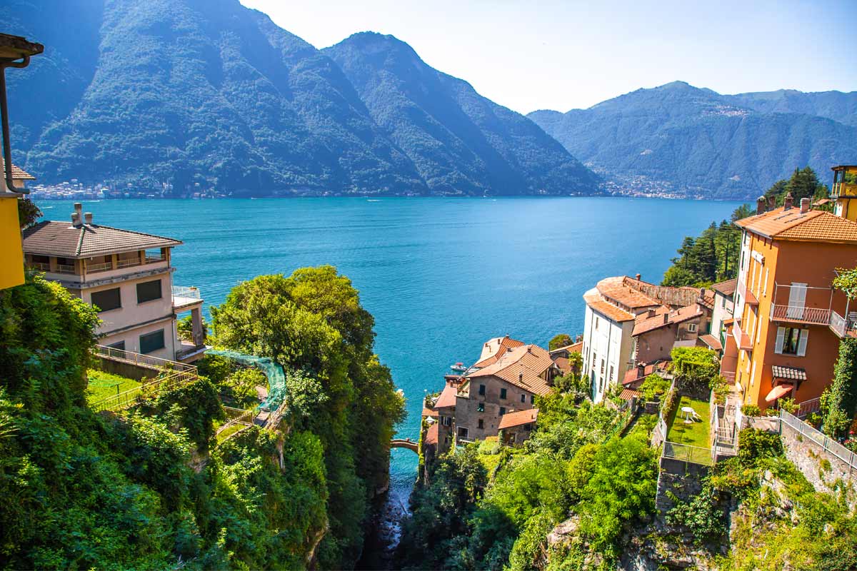 borgo di Nesso sul lago di Como