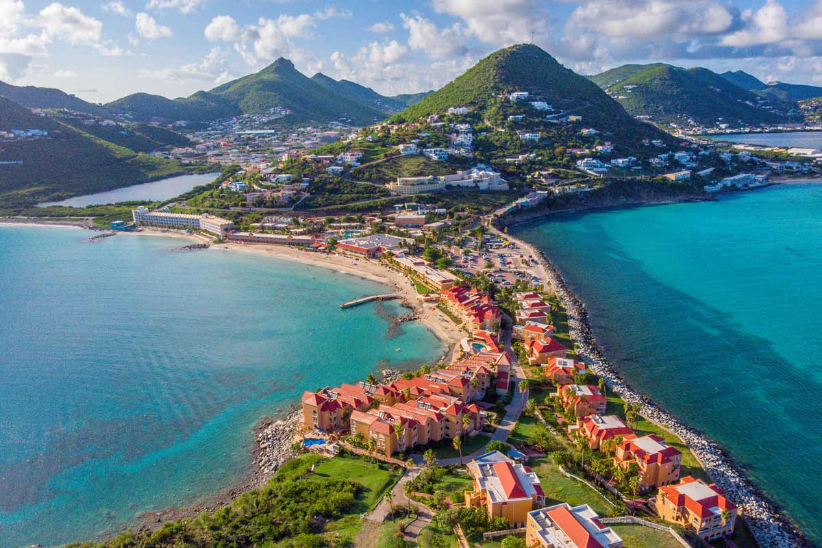 isola di Saint Martin, Caraibi