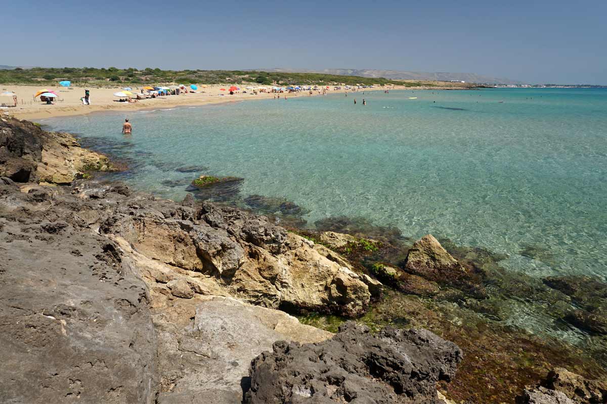 spiaggia di Marianelli in Sicilia