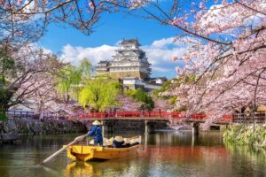 castello di Himeji in Giappone