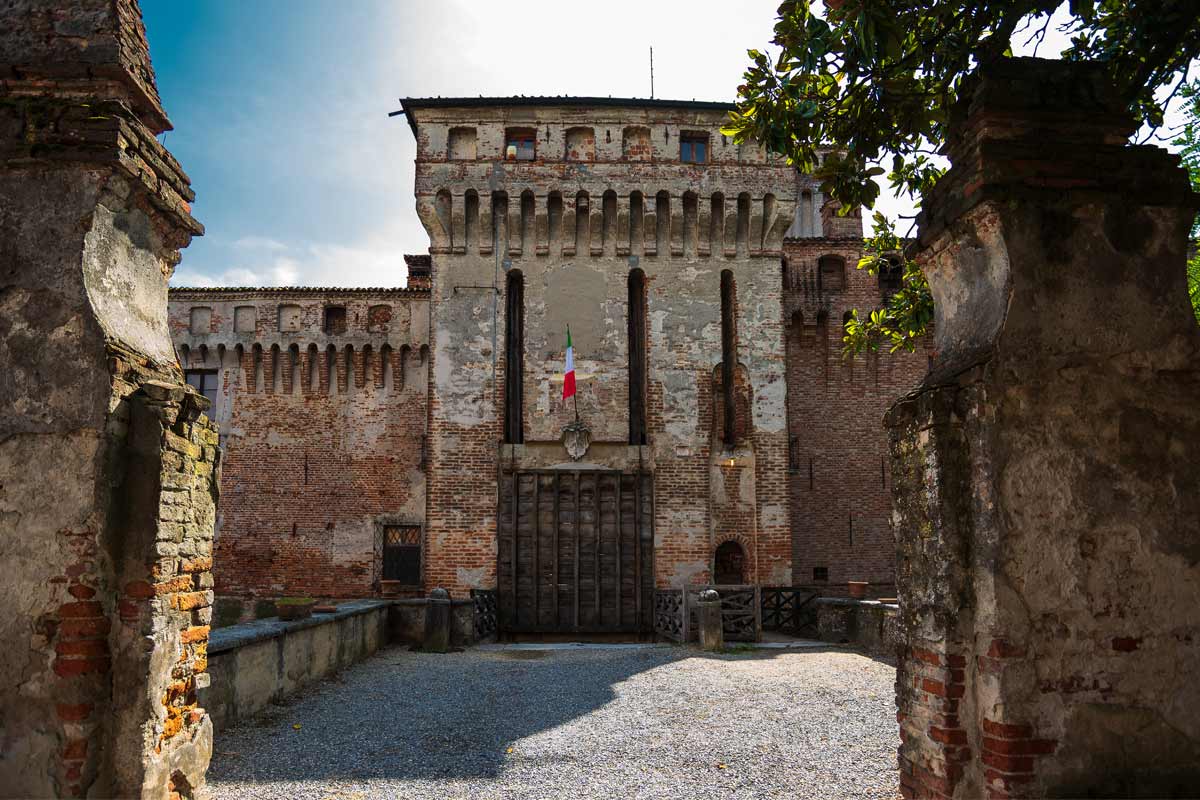 castello di Padernello in Lombardia