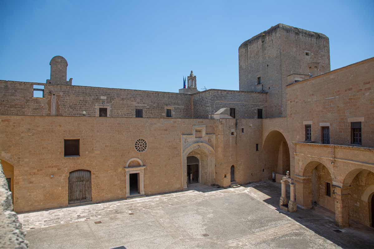 castello di Copertino in Puglia