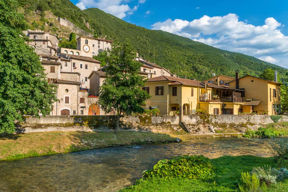 borgo di Scheggino in Umbria