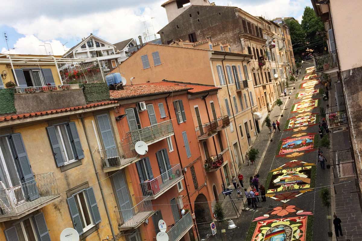 infiorata Genzano di Roma