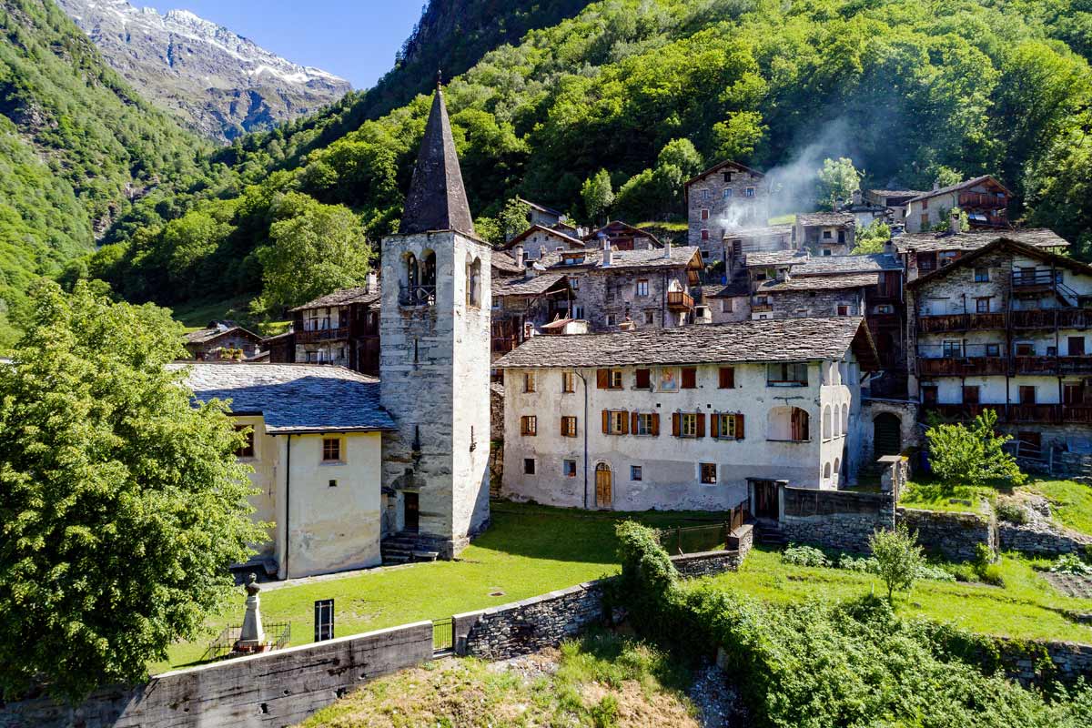 borgo fantasma di Savogno