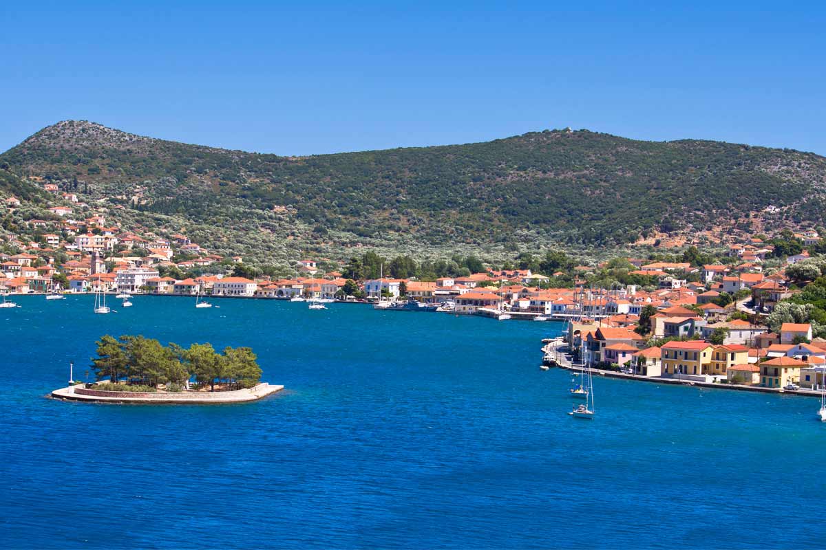 isola di Itaca in Grecia