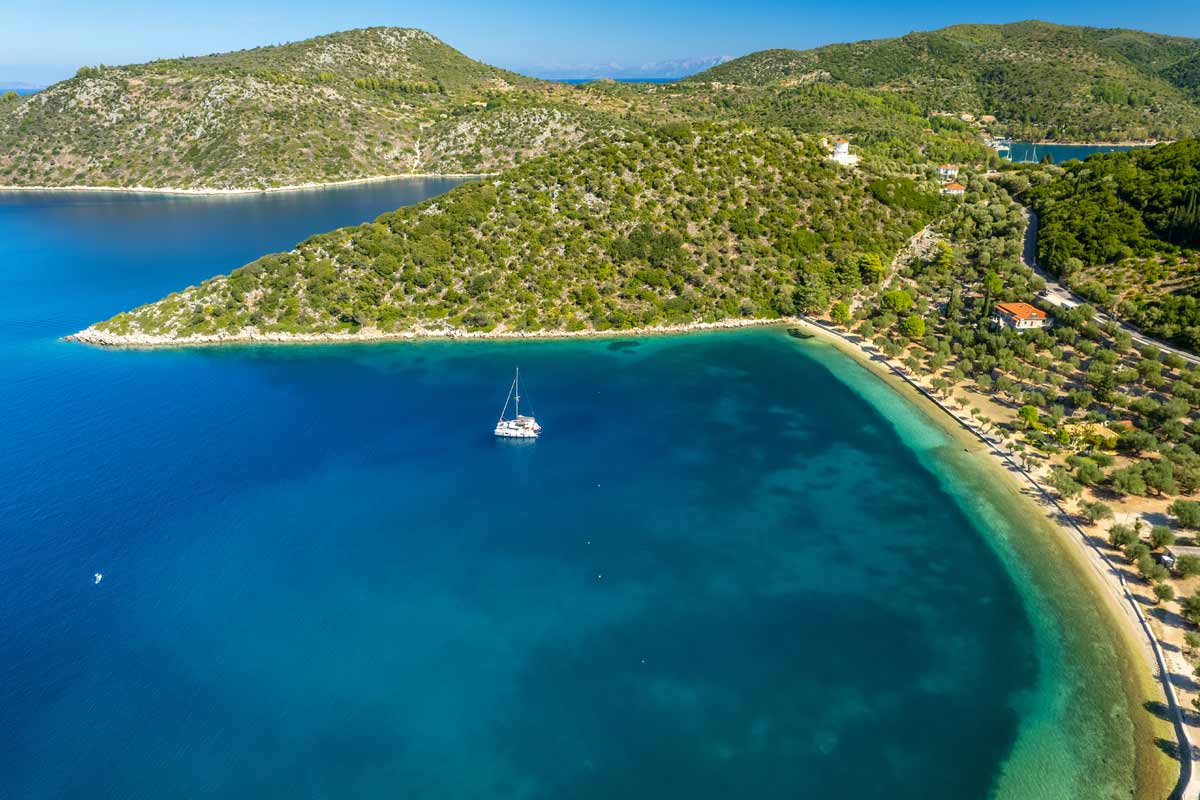 isola di Itaca in Grecia