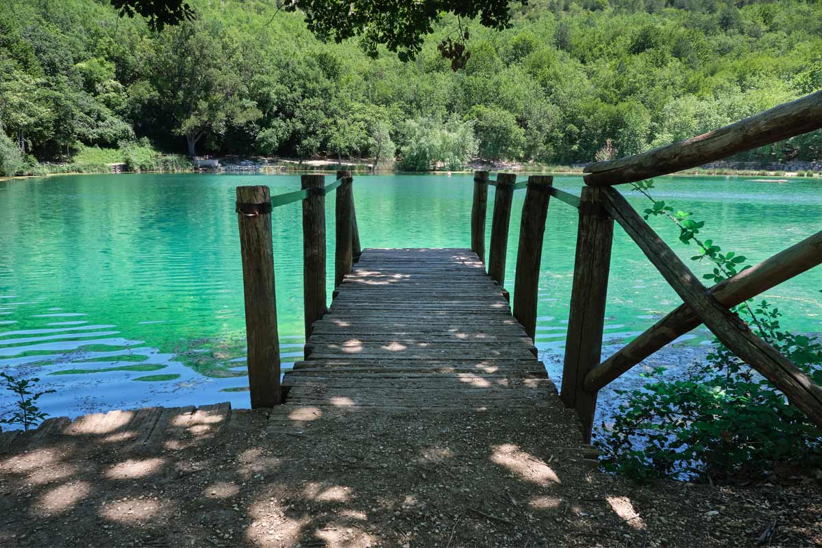 lago di Sinizzo in Abruzzo