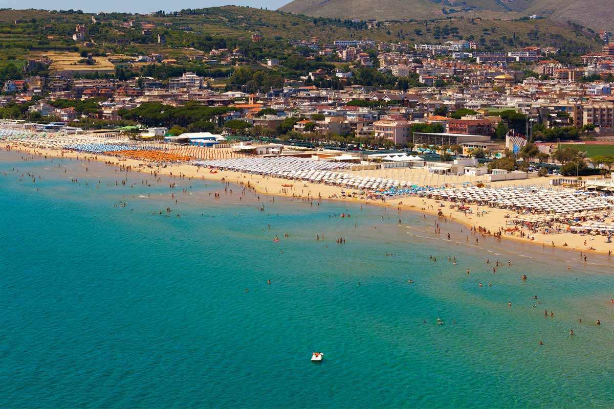 spiaggia di Serapo, Gaeta
