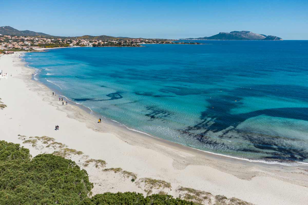 spiaggia di Pittulongu in Sardegna