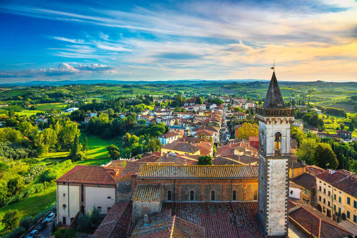 borgo di Vinci in Toscana