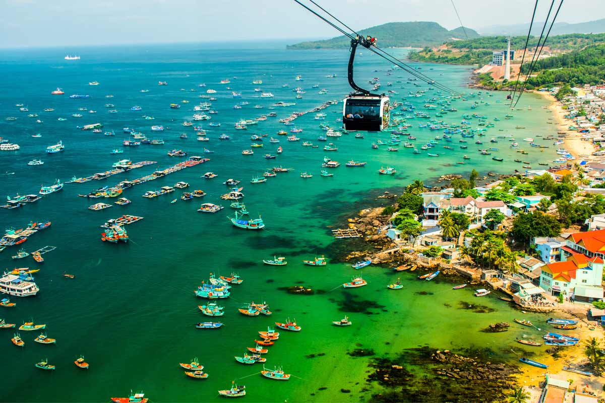 funivia a Phuc Quoc, Vietnam