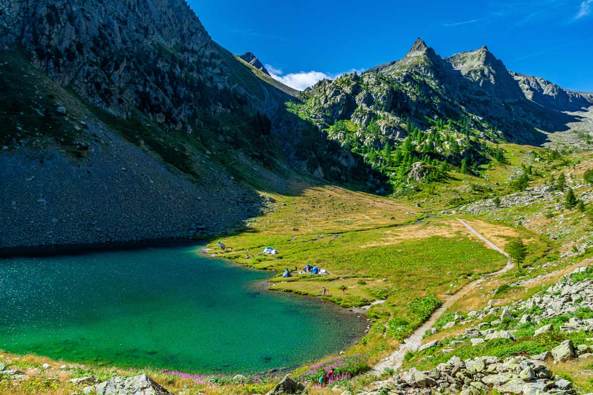 lago di San Bernolfo in Valle Stura