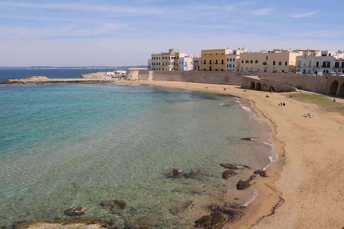 spiaggia della Purità a Gallipoli
