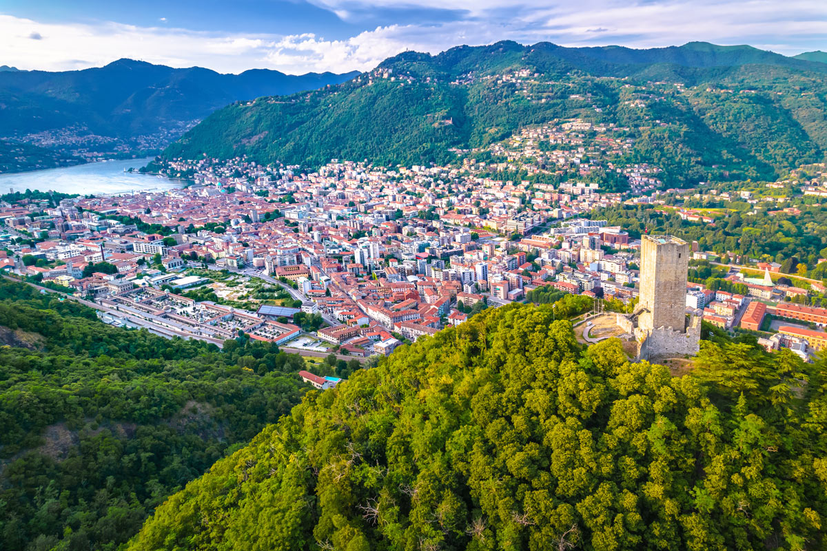 Castel Baradello, Lombardia