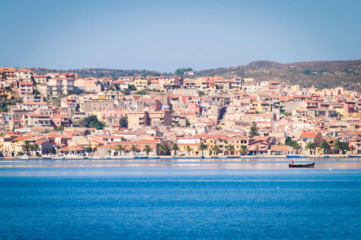 isola di Sant'Antioco in Sardegna