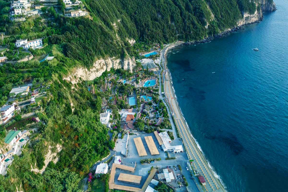 spiaggia della Citara a Ischia