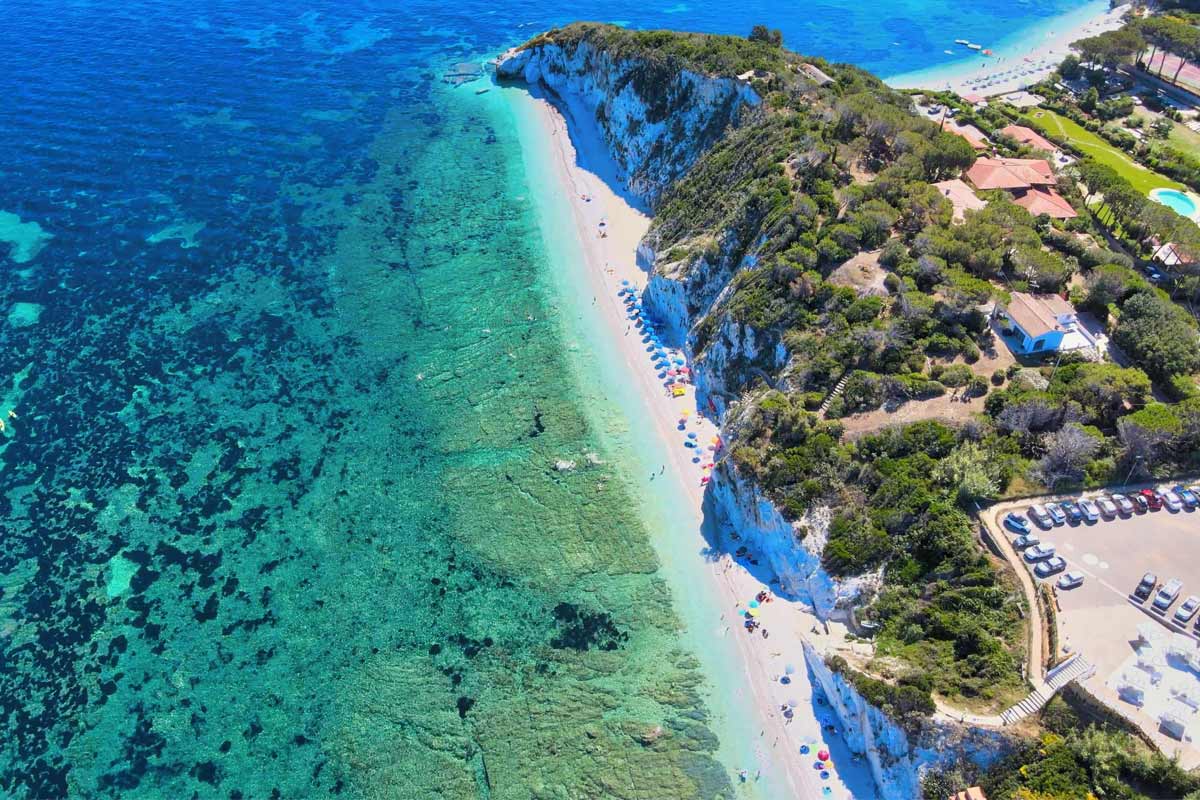 spiaggia della Padulella, isola d'Elba