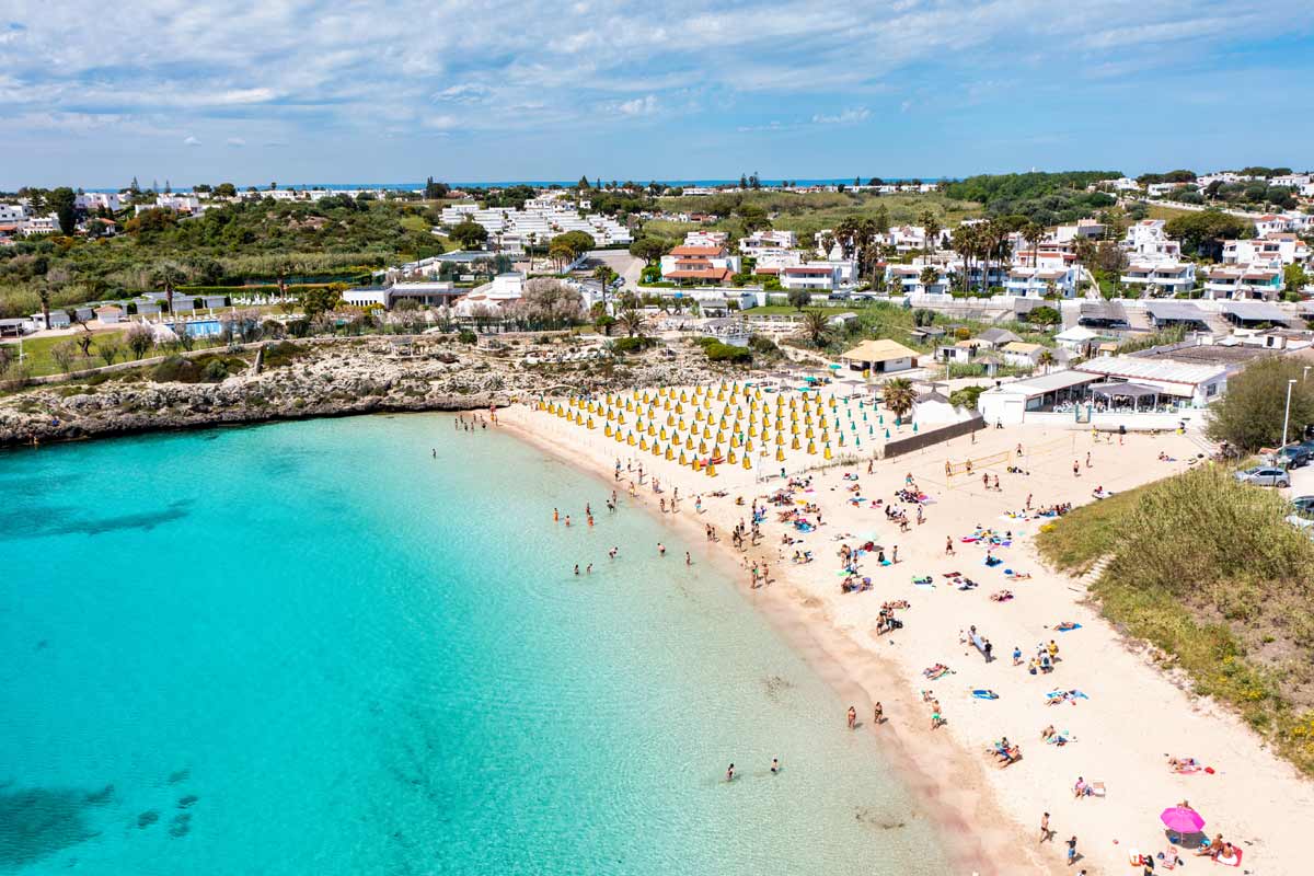 Spiaggia di Saturo in Puglia