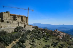 vista su Rocca Cilento