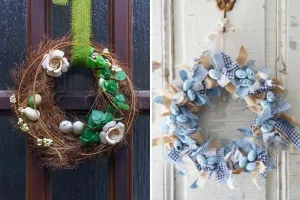 ghirlande pasquali fai da te con riciclo