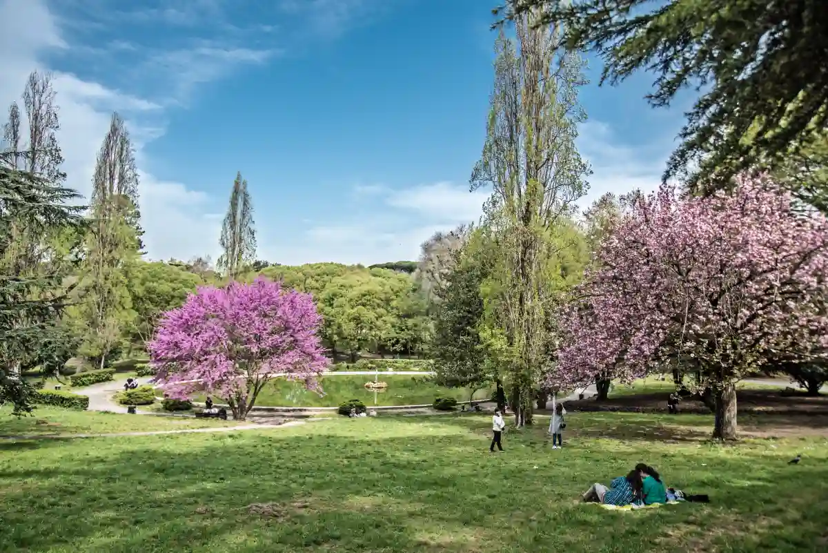 Villa Borghese in primavera, Roma