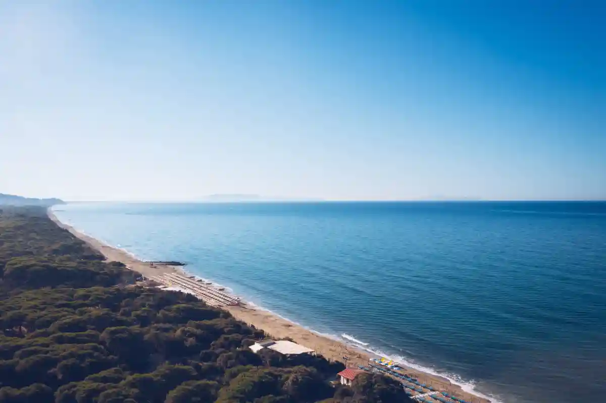 spiaggia delle Rocchette in Toscana