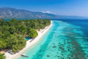 spiaggia delle isole Gili