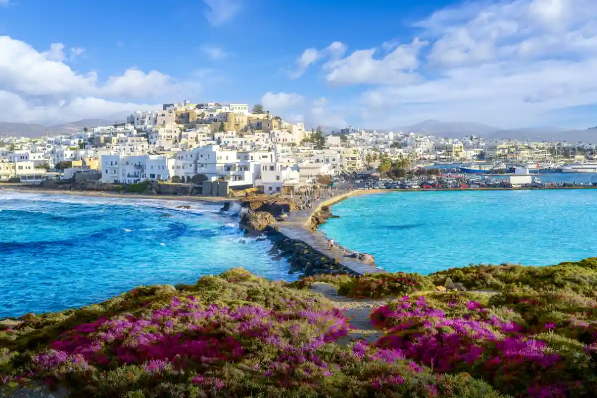 isola di Naxos in primavera