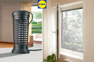 lampada insetticida e zanzariera Lidl