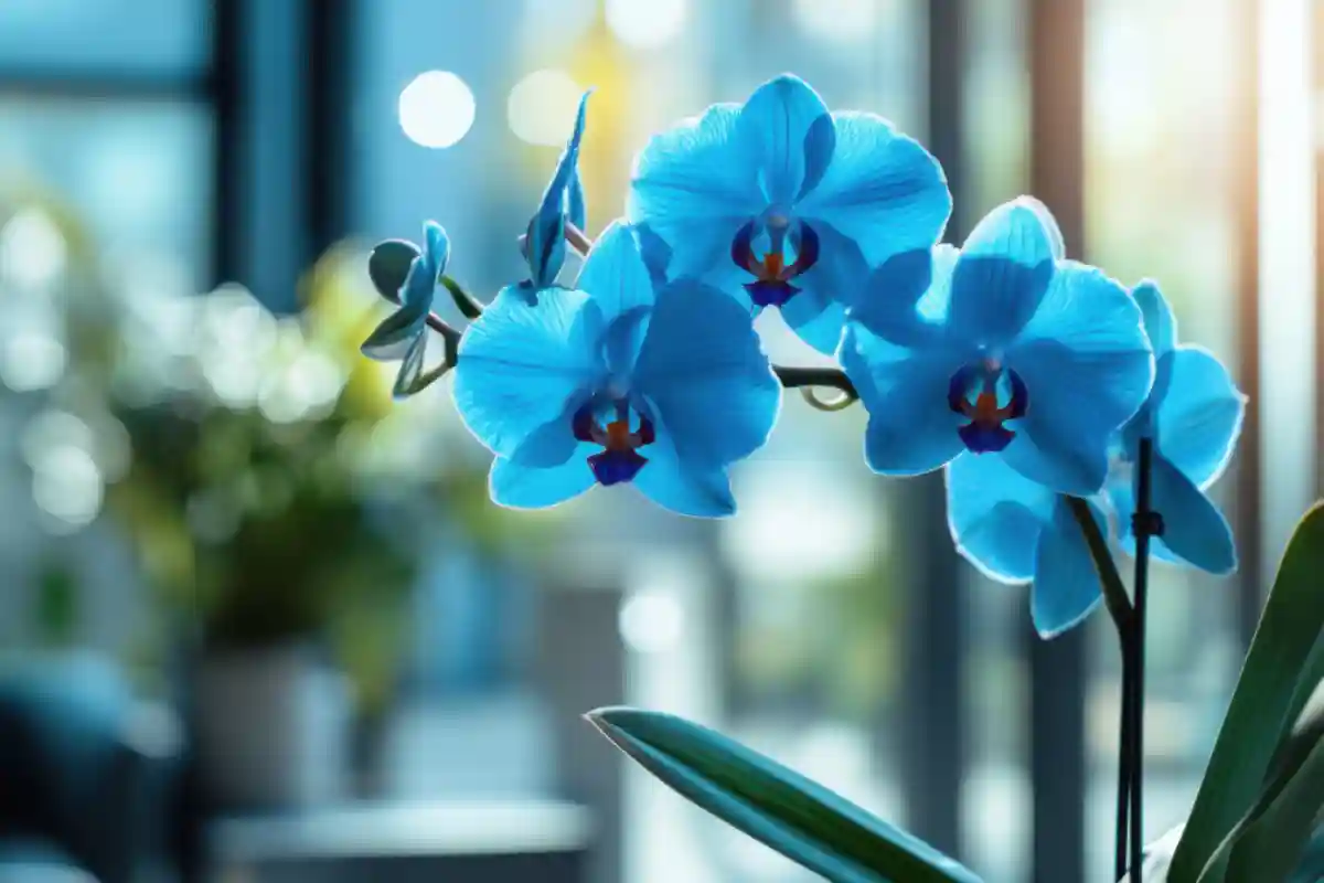orchidea blu