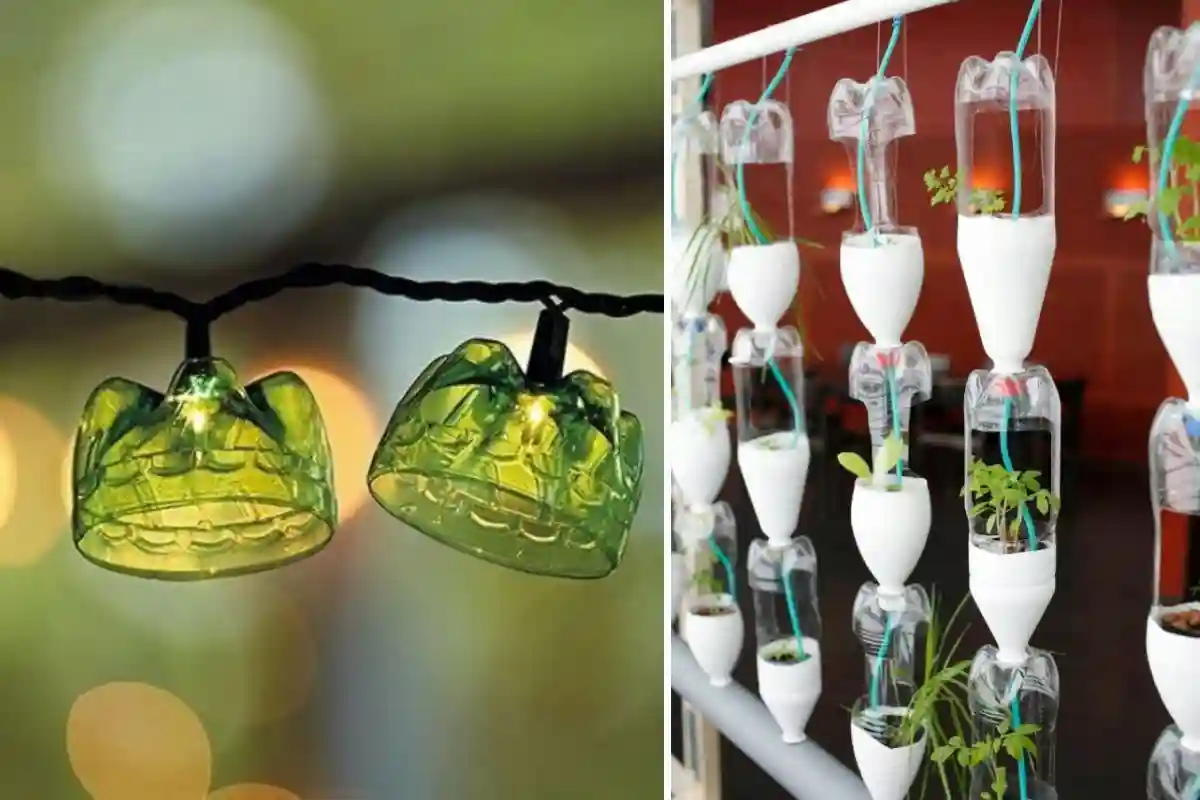 riciclo creativo con bottiglie di plastica